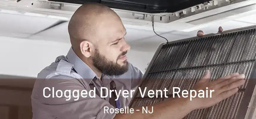  Clogged Dryer Vent Repair Roselle - NJ